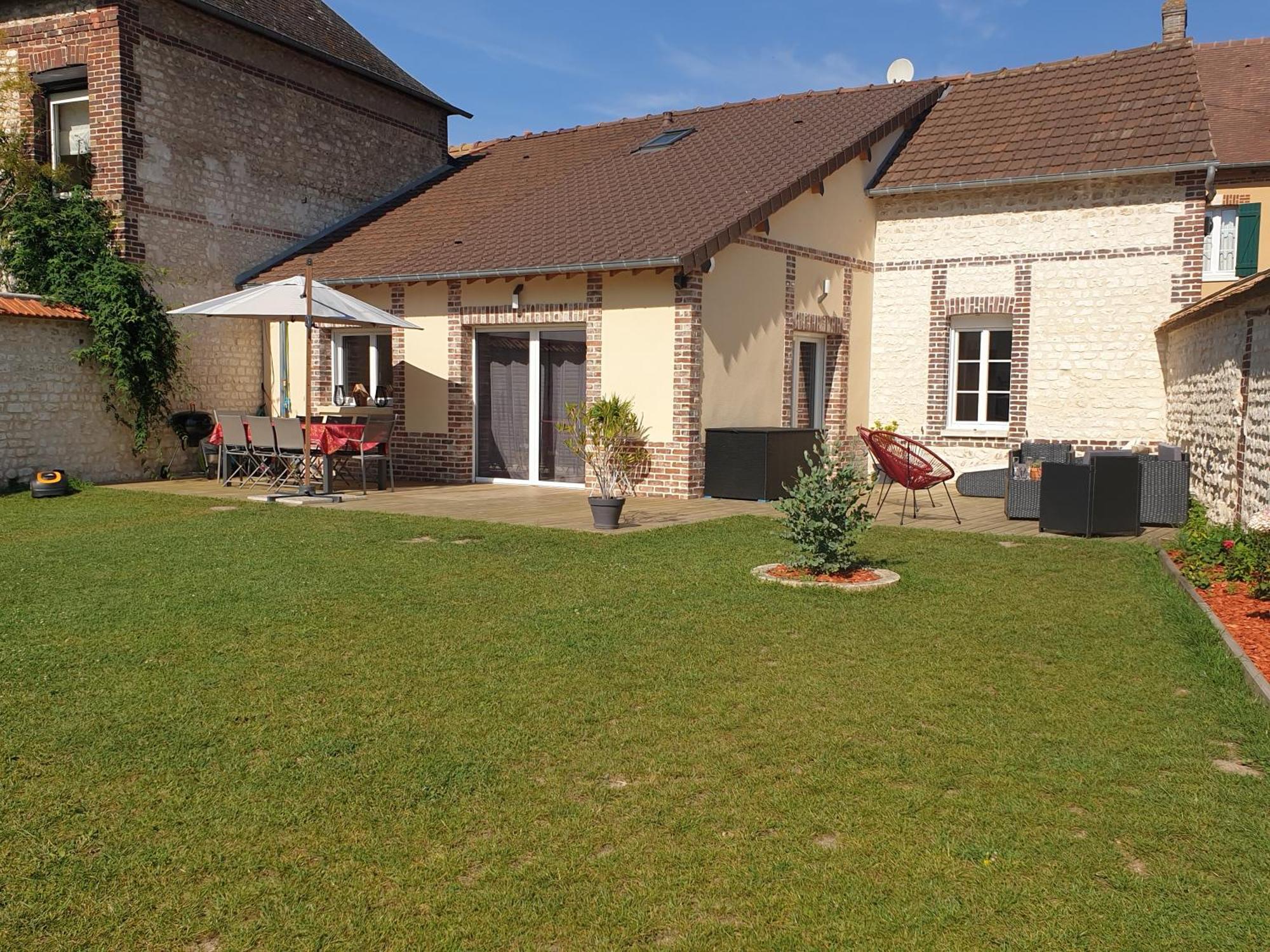 Villa Maison De Charme Avec Jardin Au Bord De L'Eure à Le Vaudreuil Extérieur photo